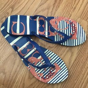 Authentic: Coach flip flops